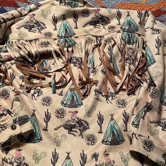 Fringe Cowboy Rodeo Sterling Creek Jacket NWOT - Picture 6 of 9